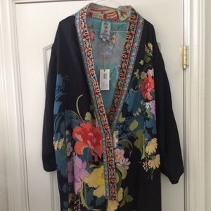 Johnny Was Plus-size Kimono Jacket